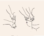 발달을 도와주는 이른둥이 운동법:4. 팔을 옆으로 벌리기